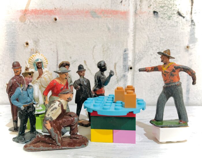 A maquette for
Here at the Western World