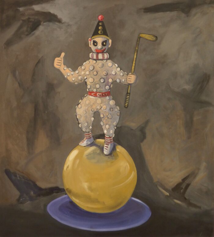 King of the World by Alexander Johnson, 2024, Oil on Canvas