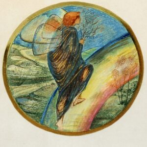 Ladder of Heaven by Edward Burne-Jones from his Flower Book