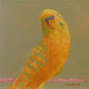 Painting by Row Woodward on the Arundel Art Trail