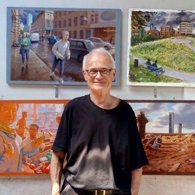 The Sussex-based artist Julian Bell